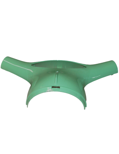 Tete de fourche superieur vert e-retro  - 1