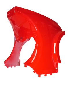 Coque avant rouge e-retro  - 1