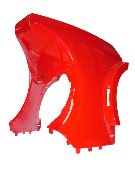 Coque avant rouge e-retro  - 1