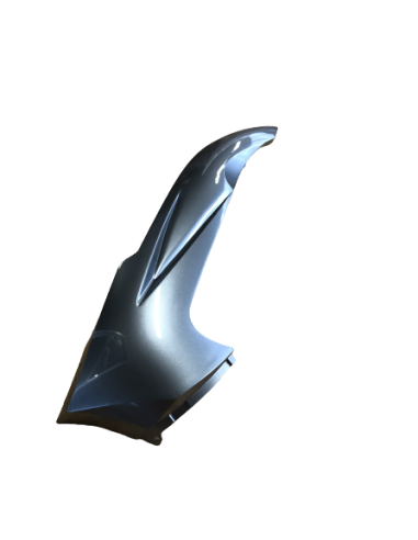 Bas de caisse gauche gris metal e-jet  - 1