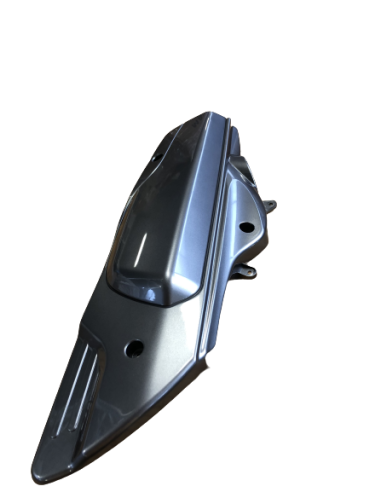 Cover side fork, left silver Shiny Grey puma  - 1