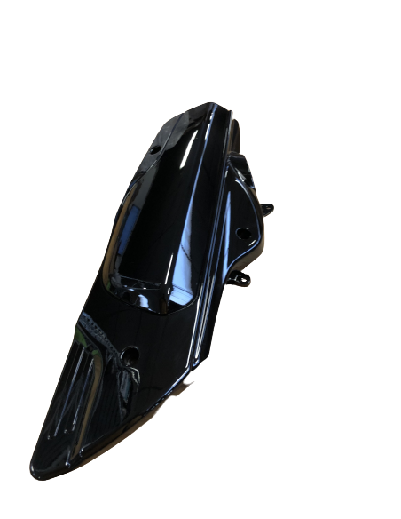 Cover side fork, left shiny black puma