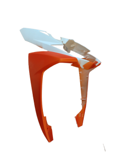 Face avant blanc-orange e-opai  - 1