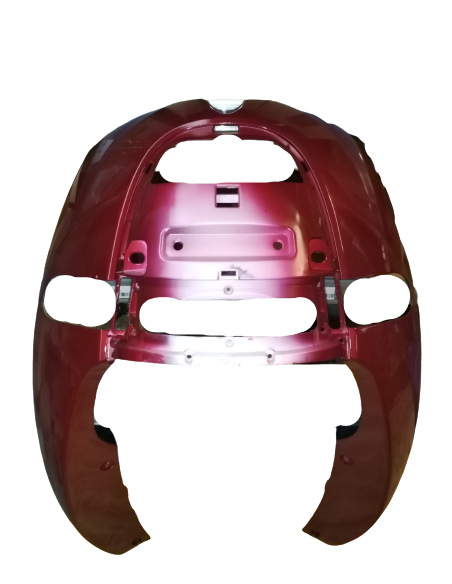 Face avant rouge metalisé e-presto  - 1