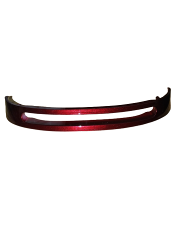 Cache central de face av rouge metalisé e-presto  - 1