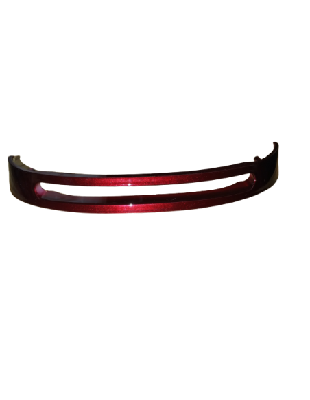 Cache central de face av rouge metalisé e-presto  - 1