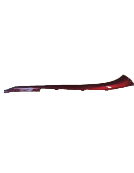 Bas de caisse droit rouge metalisé e-presto  - 1