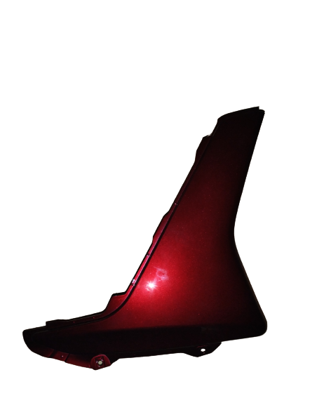 extansion AV bas de caisse droit rouge metalisé e-Trax  - 1