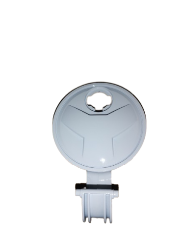 Fuel Cap bright white tiger  - 1