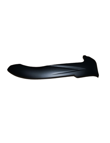 Bas de caisse droit noir mat e-jet  - 1