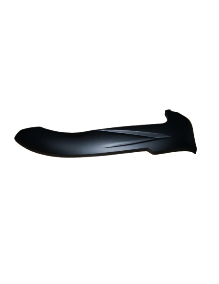 Bas de caisse droit noir mat e-jet  - 1