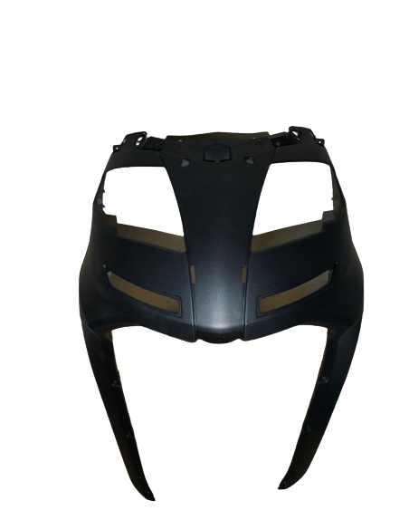 Face avant noir mat e-jet  - 1