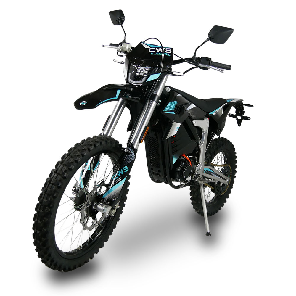 CW3 noire trois quart avant gauche