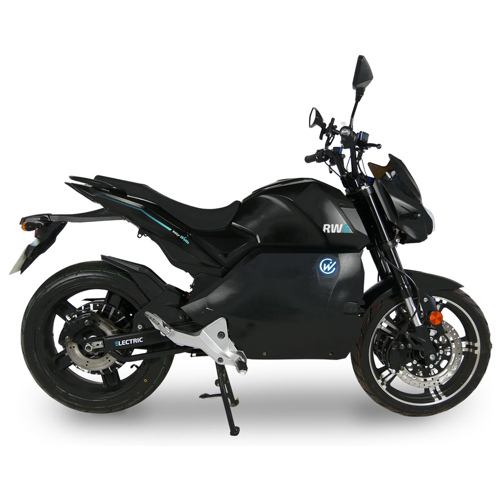 Moto electrique RW6 noire